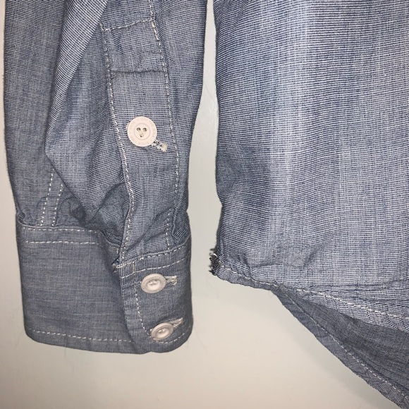 Van’s casual denim button up shirt small - Picture 6 of 6
